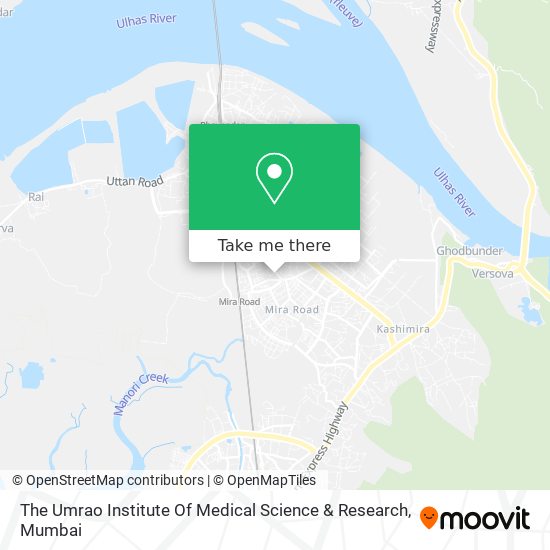 The Umrao Institute Of Medical Science & Research map