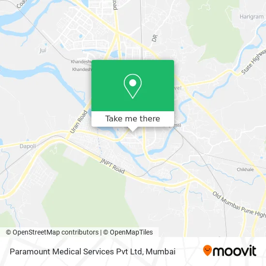 Paramount Medical Services Pvt Ltd map