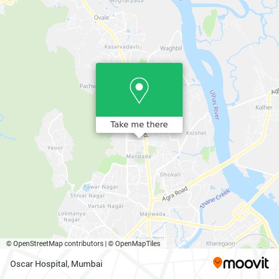 Oscar Hospital map