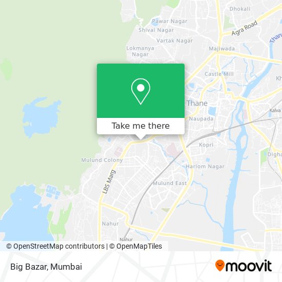 Big Bazar map