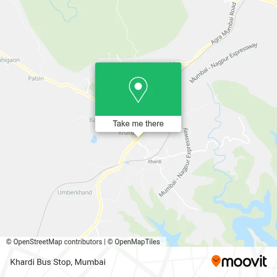 Khardi Bus Stop map