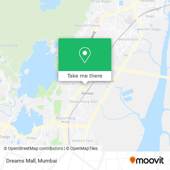 Dreams Mall map