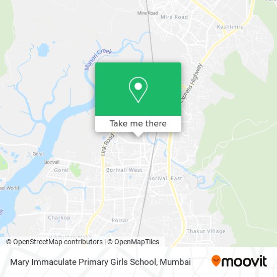 Mary Immaculate Primary Girls School map