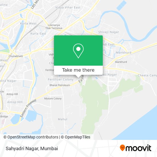 Sahyadri Nagar map