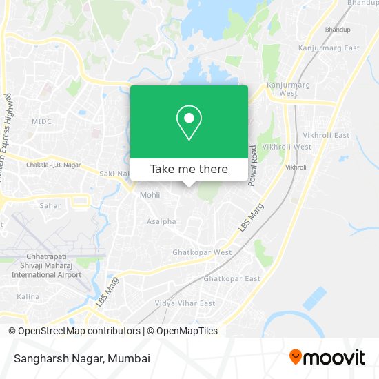 Sangharsh Nagar map