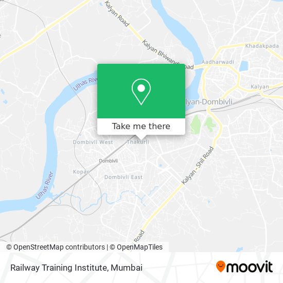 Railway Training Institute map