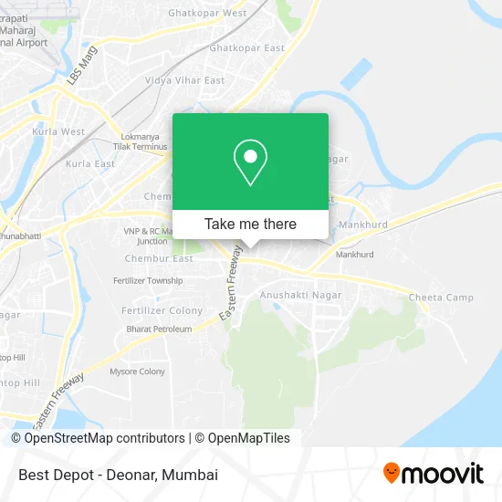Best Depot - Deonar map