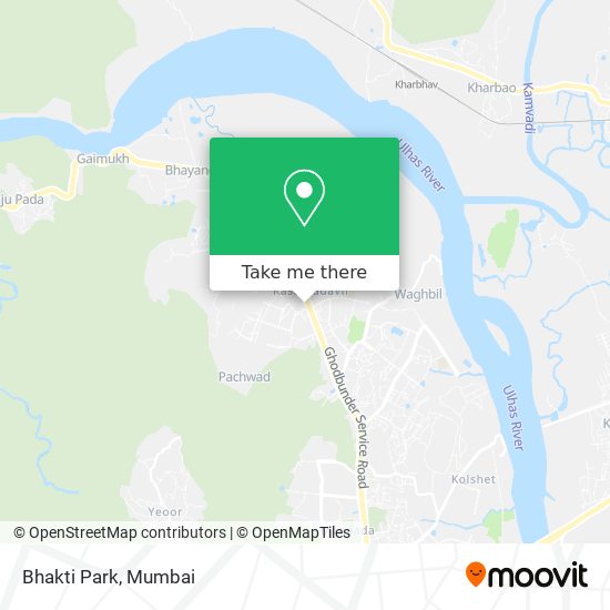 Bhakti Park map