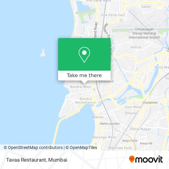 Tavaa Restaurant map