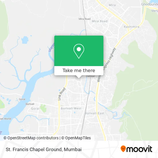 St. Francis Chapel Ground map