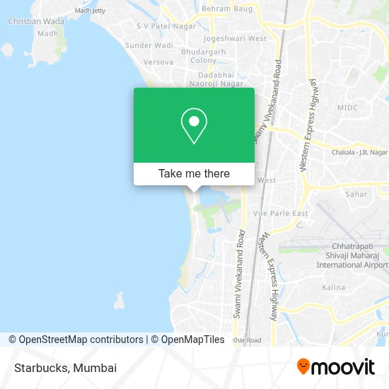 Starbucks map