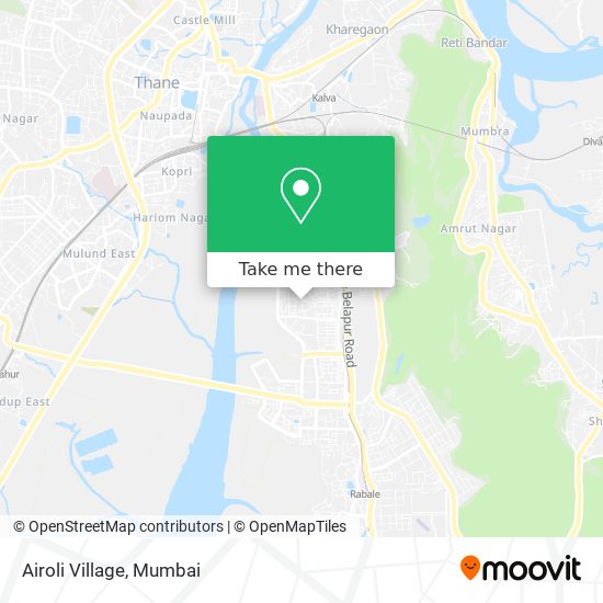 Airoli Village map