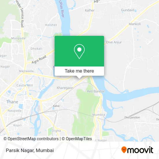 Parsik Nagar map