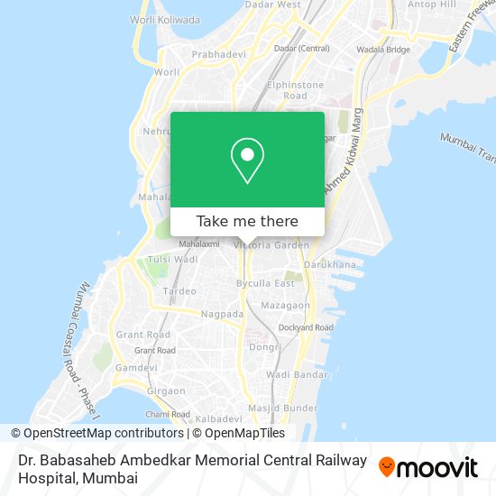 Dr. Babasaheb Ambedkar Memorial Central Railway Hospital map