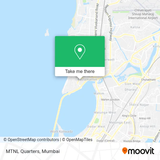 Mtnl  Quarters map