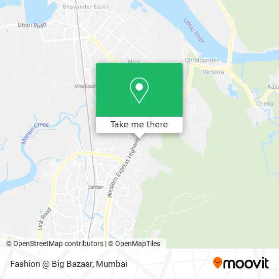 Fashion @ Big Bazaar map