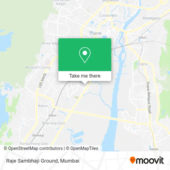 Raje Sambhaji Ground map