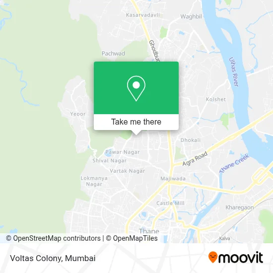 Voltas Colony map