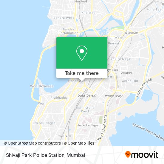 Shivaji Park Police Station map