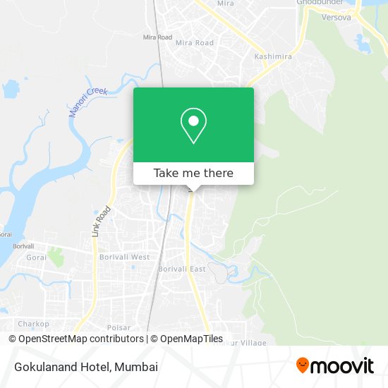 Gokulanand Hotel map