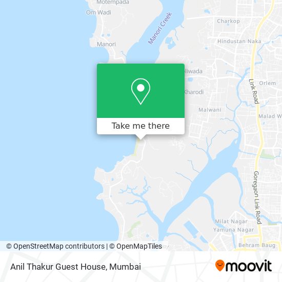 Anil Thakur Guest House map