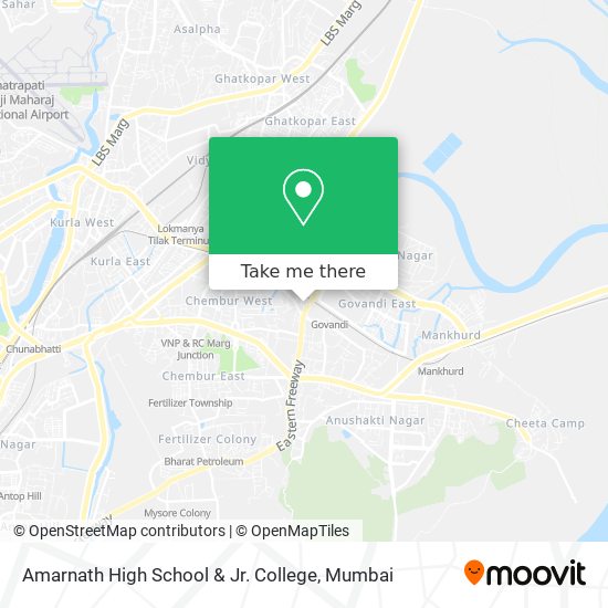 Amarnath High School & Jr. College map