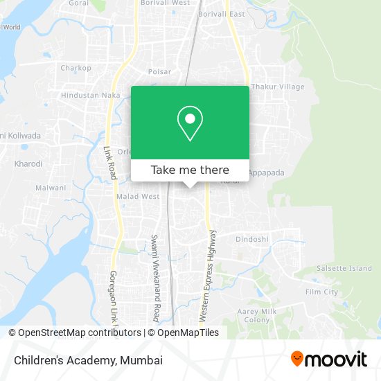 Children's Academy map