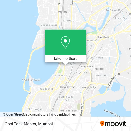 Gopi Tank Market map