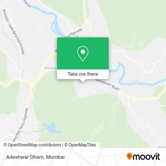 Adeshwar Dham map