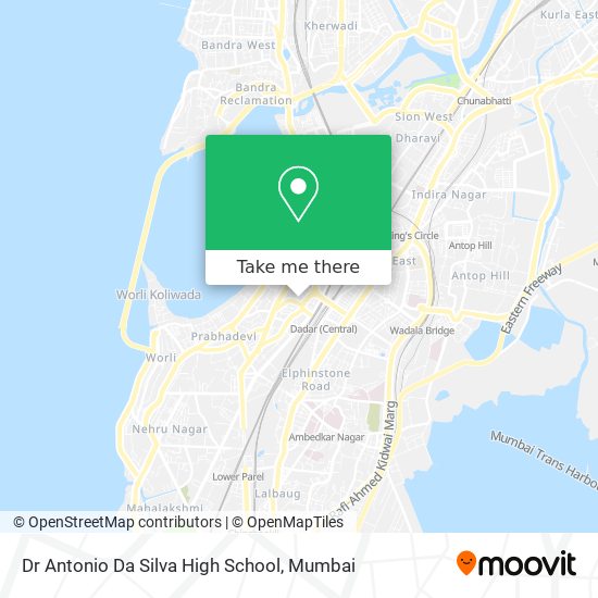 Dr Antonio Da Silva High School map