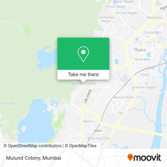 Mulund Colony map