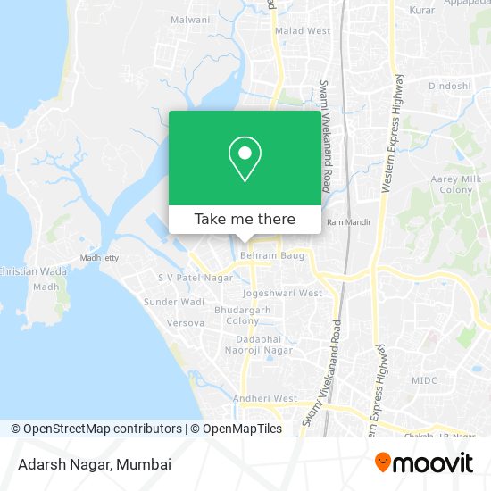 Adarsh Nagar map