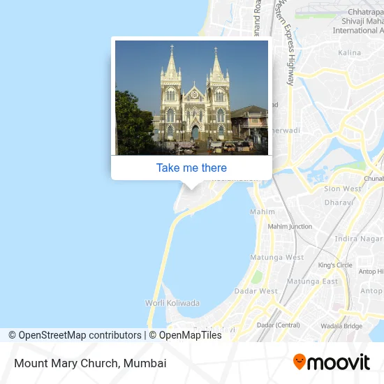 Mount Mary Church map