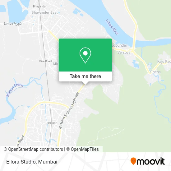 Ellora Studio map