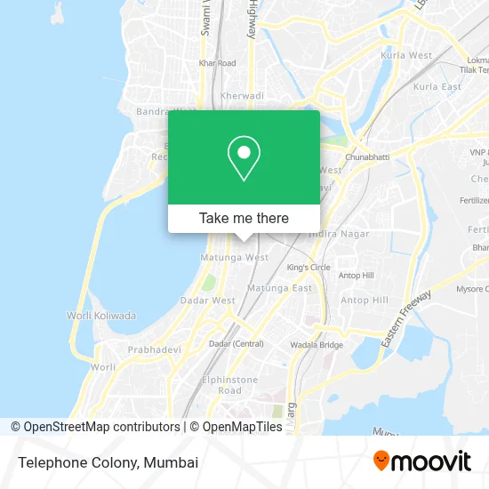 Telephone Colony map