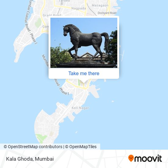 Kala Ghoda map