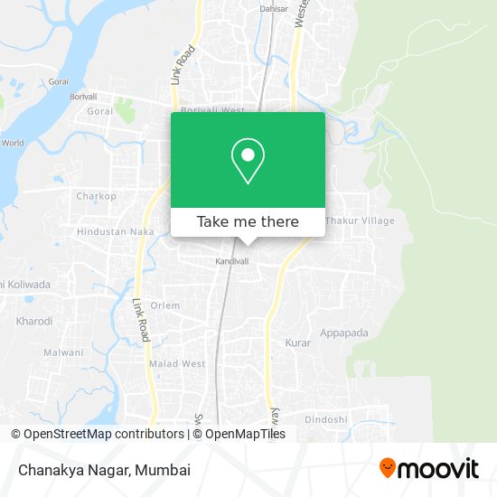 Chanakya Nagar map