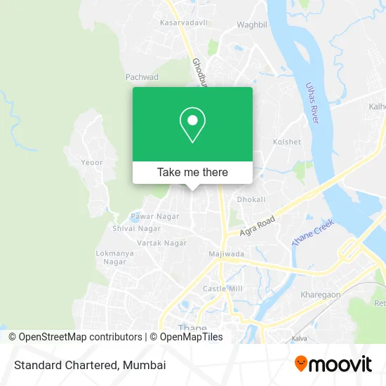 Standard Chartered map