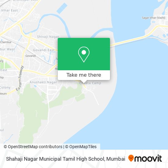 Shahaji Nagar Municipal Tamil High School map