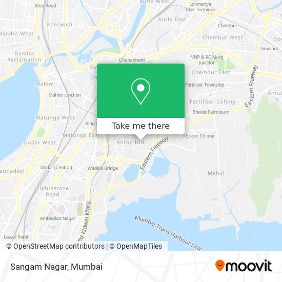 Sangam Nagar map