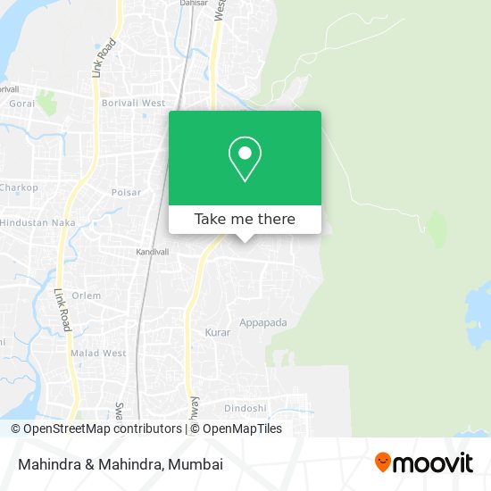 Mahindra & Mahindra map