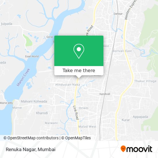 Renuka Nagar map