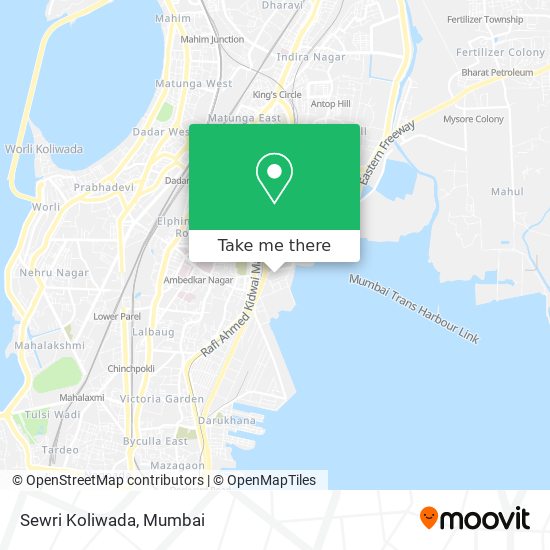 Sewri Koliwada map