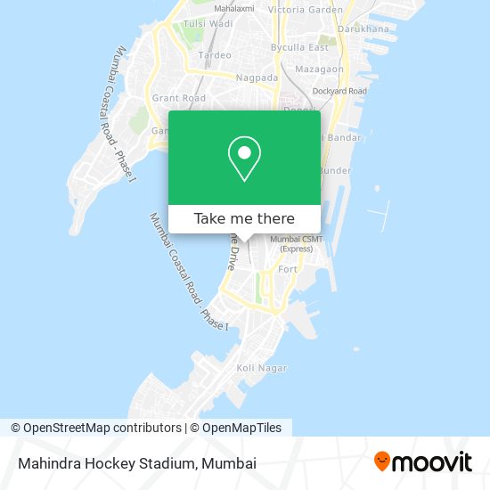 Mahindra Hockey Stadium map