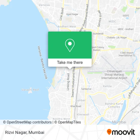 Rizvi Nagar map