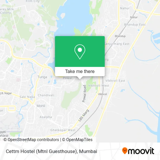 Cettm Hostel (Mtnl Guesthouse) map