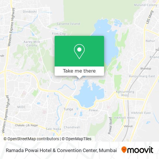 Ramada Powai Hotel & Convention Center map