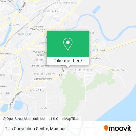 Tiss Convention Centre map