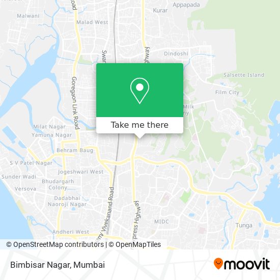 Bimbisar Nagar map