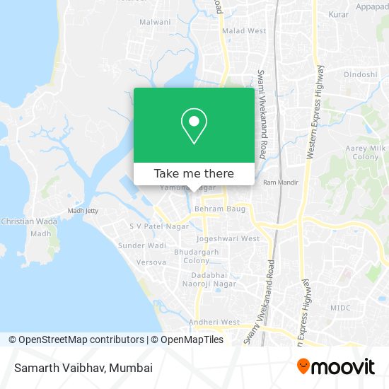 Samarth Vaibhav map